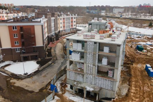 Ход строительства ЖК Ватсон за Апрель 2021