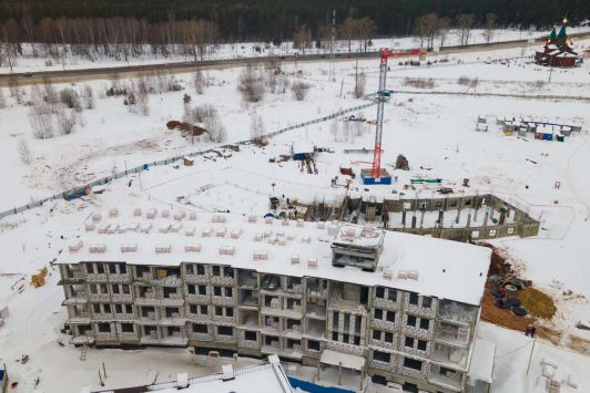 Ход строительства ЖК Ватсон за Март 2021