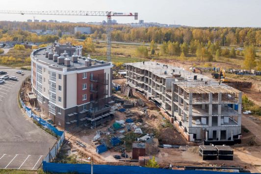 Ход строительства ЖК Ватсон за Сентябрь 2020