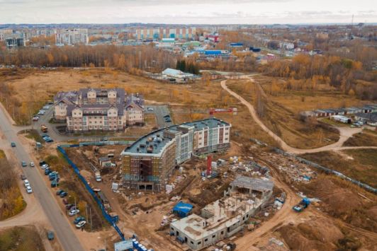Ход строительства ЖК Ватсон за Октябрь 2018