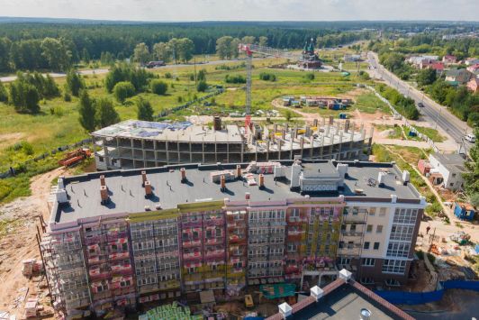 Ход строительства ЖК Ватсон за Август 2021