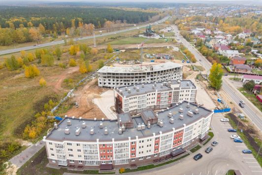 Ход строительства ЖК Ватсон за Октябрь 2021