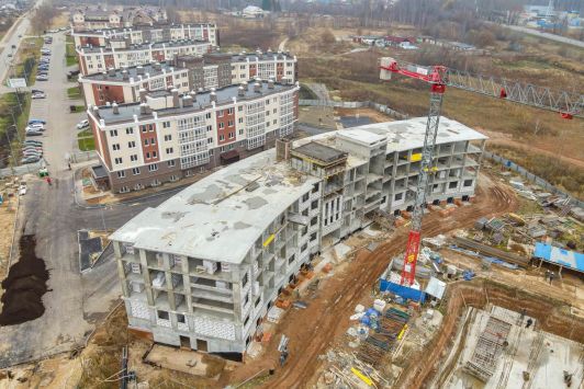 Ход строительства ЖК Ватсон за Ноябрь 2021