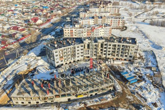 Ход строительства ЖК Ватсон за Март 2022