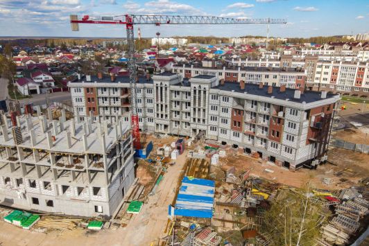 Ход строительства ЖК Ватсон за Май 2022